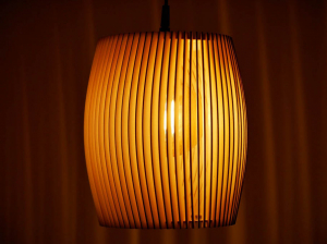 Đèn gỗ Thả Trần Woodlamp  WDTT064