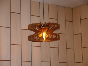 Đèn gỗ Thả Trần Woodlamp  WDTT016
