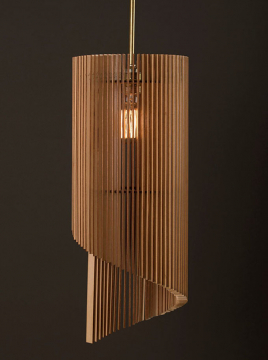 Đèn gỗ Thả Trần Woodlamp  WDTT021