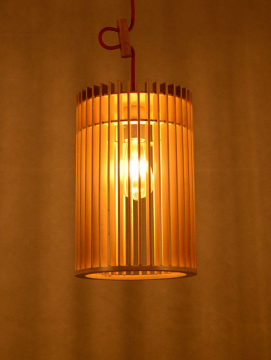 Đèn gỗ Thả Trần Woodlamp  WDTT019